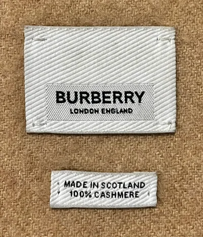 Classic Cashmere Check Scarf — thumbnail 2