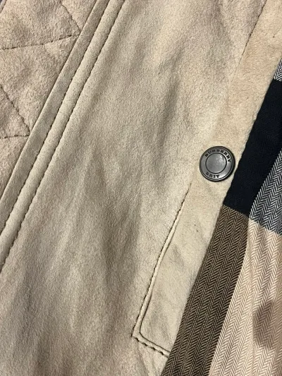 Burberry Suede Bomber Jacket — thumbnail 6
