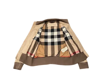 Burberry Suede Bomber Jacket — thumbnail 3