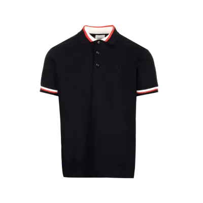 Monogram Motif Piqué Polo — thumbnail 1