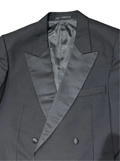 Burberry Double-breasted Peak Lapel Cashmere blazer