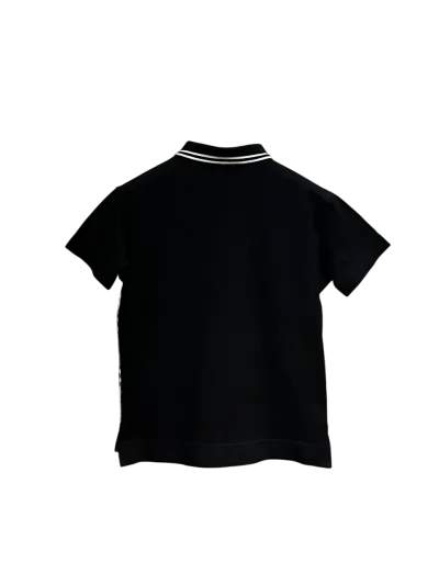 Classic Check Details black Short Sleeve Po­lo — thumbnail 4