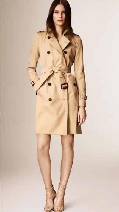 The Kensington - Classic Long Trench Coat — thumbnail 2
