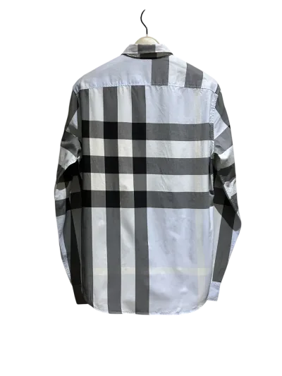 Classic light blue Check Patterned Shirt — thumbnail 2