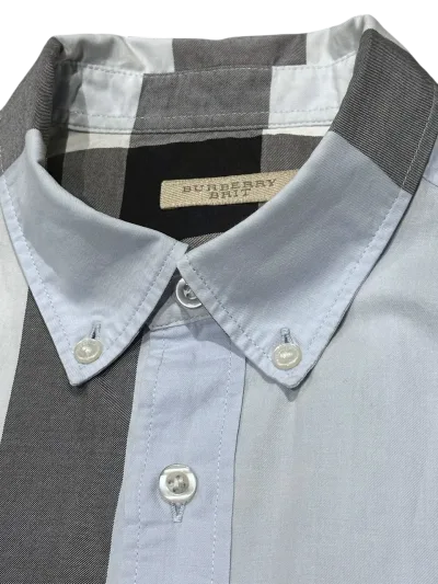 Classic light blue Check Patterned Shirt — thumbnail 3