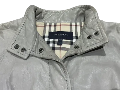 Burberry Genuine Leather Short Jacket — thumbnail 5