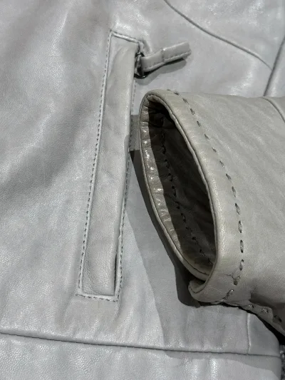 Burberry Genuine Leather Short Jacket — thumbnail 9