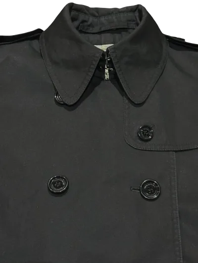 Classic Double Breasted Mid-Length Trench Coat — thumbnail 4