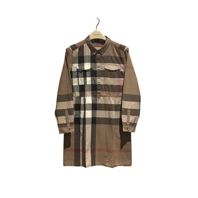 Burberry Classic Check Cotton Dress