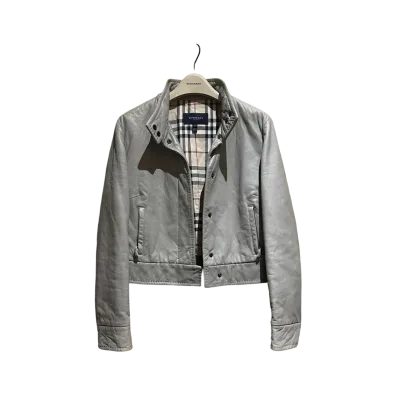 Burberry Genuine Leather Short Jacket
