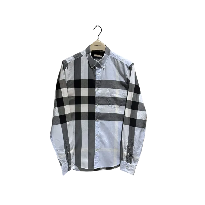 Classic light blue Check Patterned Shirt — 1 / 4