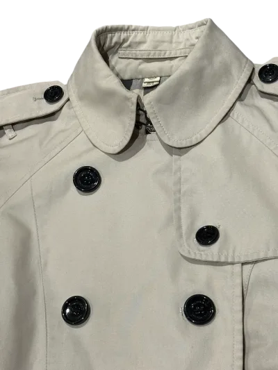 Classic Double Breasted Mid-Length Trench Coat — thumbnail 4
