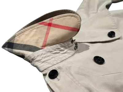 Classic Double Breasted Mid-Length Trench Coat — thumbnail 5