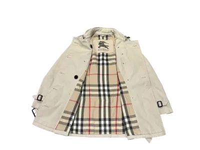 Classic Double Breasted Mid-Length Trench Coat — thumbnail 2