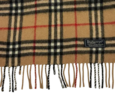 Classic Check Lambswool Scarf — thumbnail 4