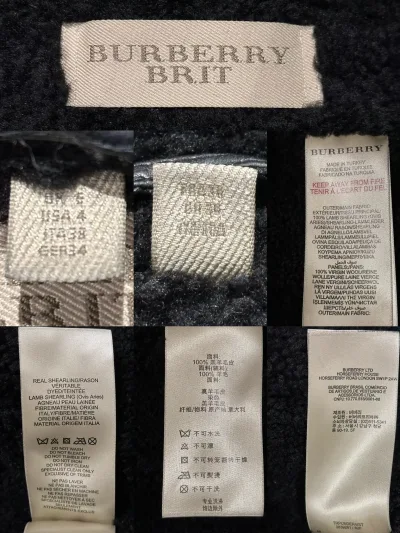 Black Real Lamb Shearling Coat — thumbnail 9
