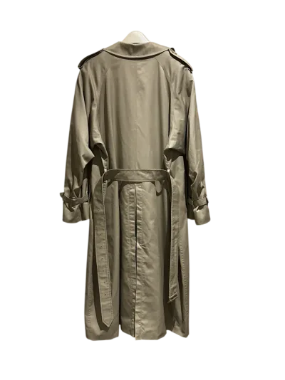 Classic Double Breasted Long Trench Coat — thumbnail 3