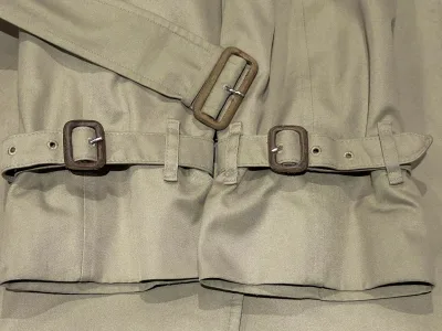 Classic Double Breasted Long Trench Coat — thumbnail 5