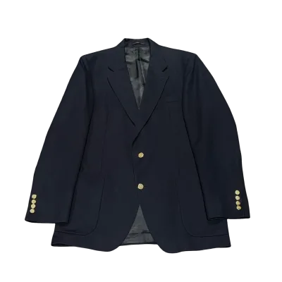 Golden Buttons Wool Blazer — thumbnail 1