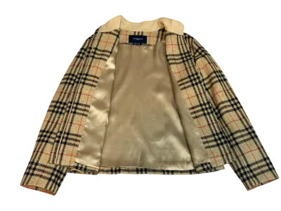 Classic Check Donegal Tweed Wool Jacket — thumbnail 3