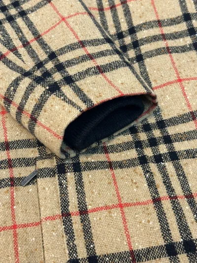Classic Check Donegal Tweed Wool Jacket — thumbnail 6