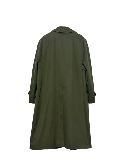 Classic Single Breasted Long Car Coat — thumbnail 3