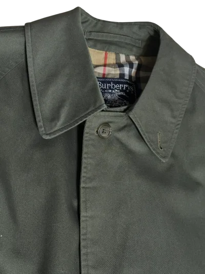 Classic Single Breasted Long Car Coat — thumbnail 4