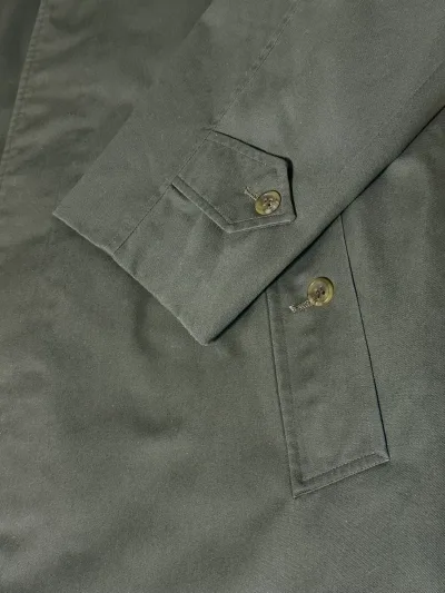 Classic Single Breasted Long Car Coat — thumbnail 5