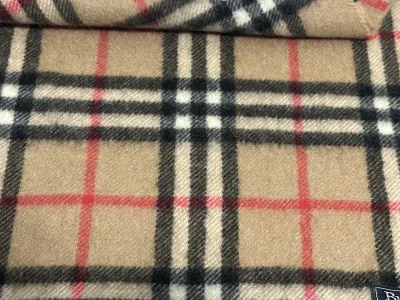 Classic Check Cashmere  Scarf
