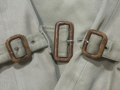 Classic Double Breasted Long Trench Coat — thumbnail 6