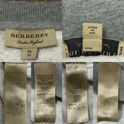 Taydon Embroidered Logo Grey Sweatshirt — thumbnail 4