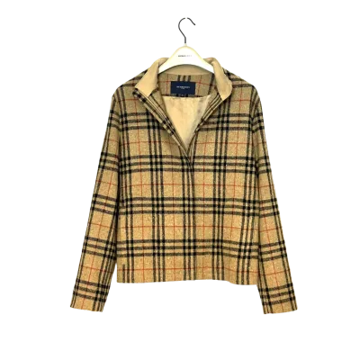 Classic Check Donegal Tweed Wool Jacket — thumbnail 1