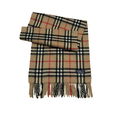 Classic Check Cashmere  Scarf