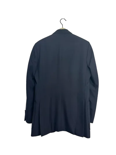 Pure Wool Crest Logo Blazer with Golden Buttons — thumbnail 3