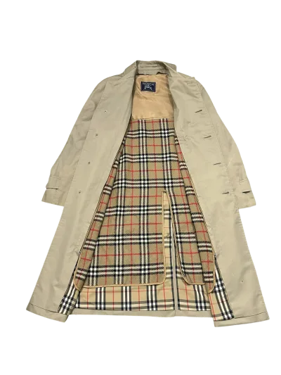 Long Car Coat with Extra Pure Wool Lining
