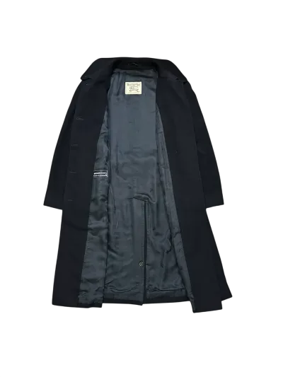 Camelhair & Wool Blend Long Coat with Belt — thumbnail 3