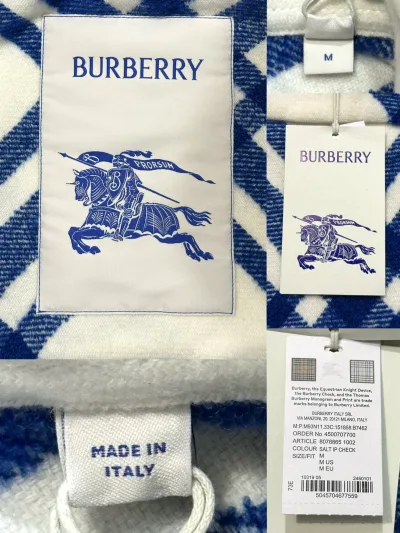 Royal Blue Alpaca & Wool Blend Jacket — thumbnail 9
